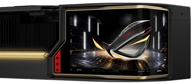 Màn hình AMOLED cong trên ROG Astral RTX 5090 Edition 20