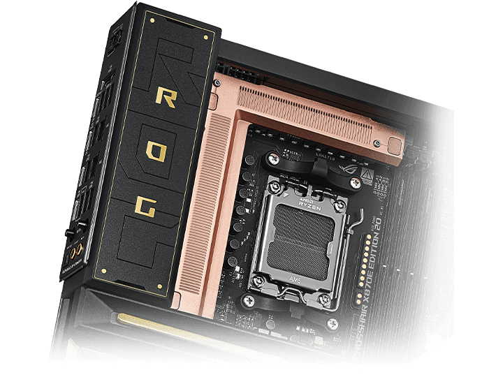 Hệ thống VRM và tản nhiệt ROG Crosshair X870E Edition 20